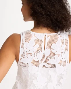 Petal Lace Applique Tank