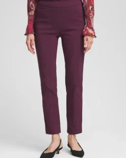 Petite Brigitte Beaded Ankle Pants