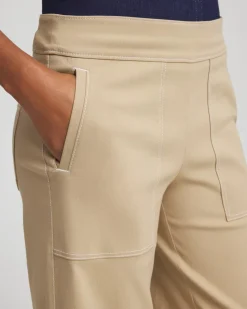Petite Brigitte™ Utility Wide-Leg Cropped Pants