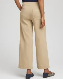 Petite Brigitte™ Utility Wide-Leg Cropped Pants