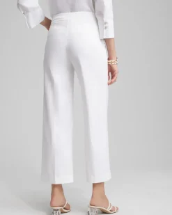 Petite Brigitte Wide Leg Cropped Pants