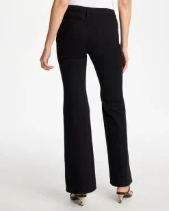 Petite Girlfriend Flared Leg Jeans
