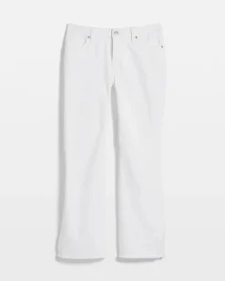 Petite No Stain Girlfriend Fray Hem Kick Flares