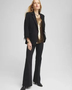 Petite Pull On Flare Jeggings