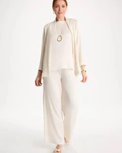 Petite Travelers™ Crinkle Textured Pants