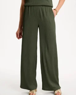 Petite Travelers™ Crinkle Textured Pants