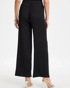 Petite Travelers™ Crinkle Textured Pants