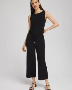 Petite Travelers™ Tie Waist Jumpsuit