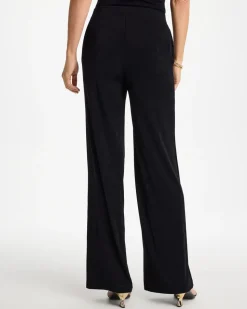 Petite Travelers™ Wide-Leg Pocket Pants