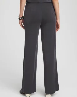 Petite Travelers™ Wide-Leg Pocket Pants
