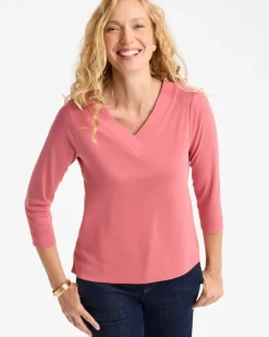 Pima Cotton 3/4 Sleeve Tee
