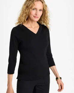 Pima Cotton 3/4 Sleeve Tee