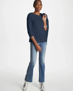 Pima 3/4 Sleeve Tee