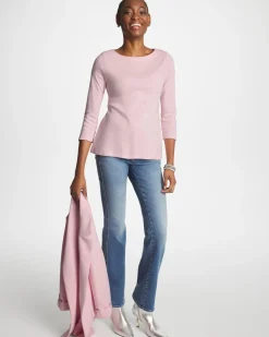 Pima 3/4 Sleeve Tee