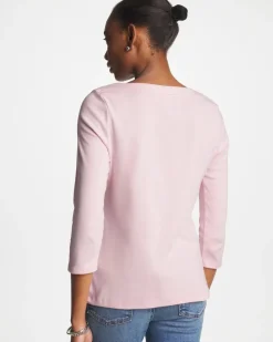 Pima 3/4 Sleeve Tee