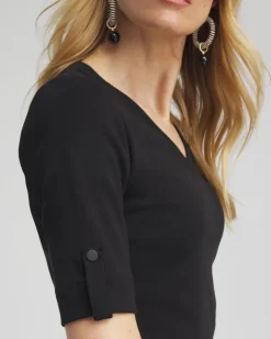 Pima V-Neck Tee