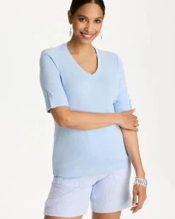 Pima V-Neck Tee