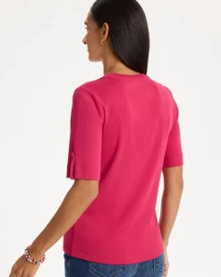 Pima V-Neck Tee