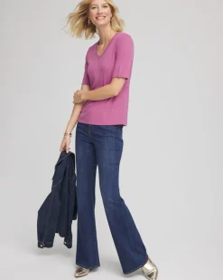 Pima V-Neck Tee