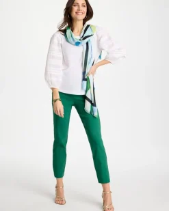 Pintuck Puff Sleeve Tee