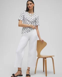 Polka Dot Everyday Elbow Sleeve Tee