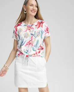 Poplin Skort