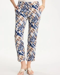 Printed Brigitte™ Straight Crop Pant