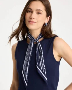 Printed Skinny Scarf
