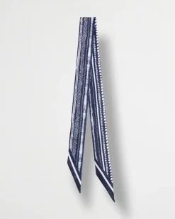 Printed Skinny Scarf