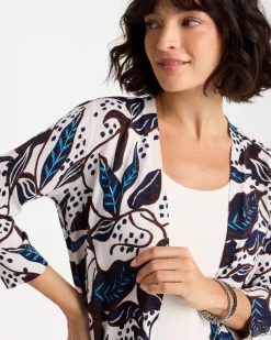 Printed Summer Romance Cardigan