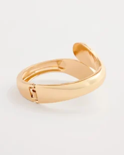 Puff Hinge Cuff Bracelet