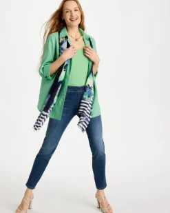 Pull-On Slim Ankle Jeggings