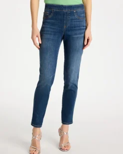 Pull-On Slim Ankle Jeggings