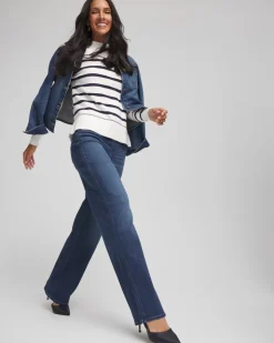 Pull On Wide Jean