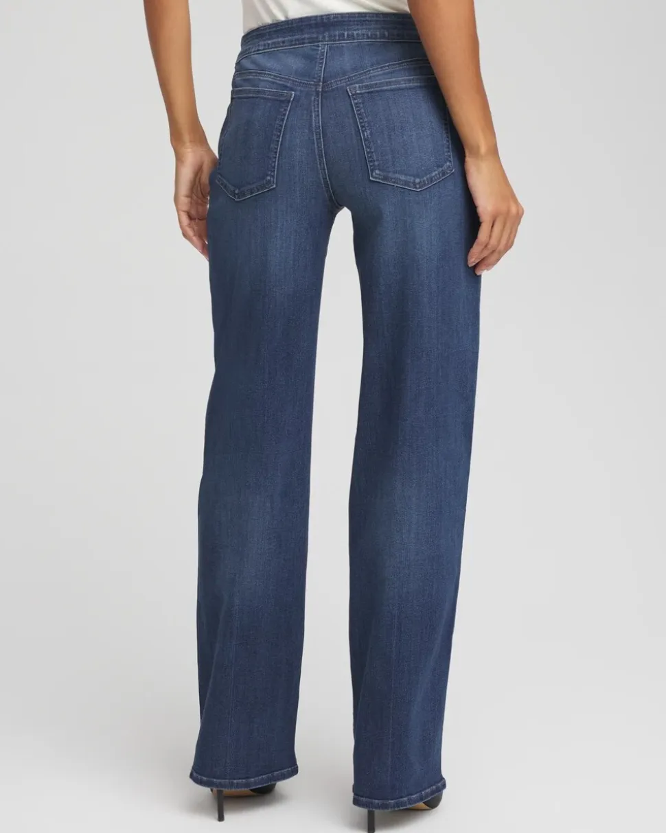 Pull On Wide Jean
