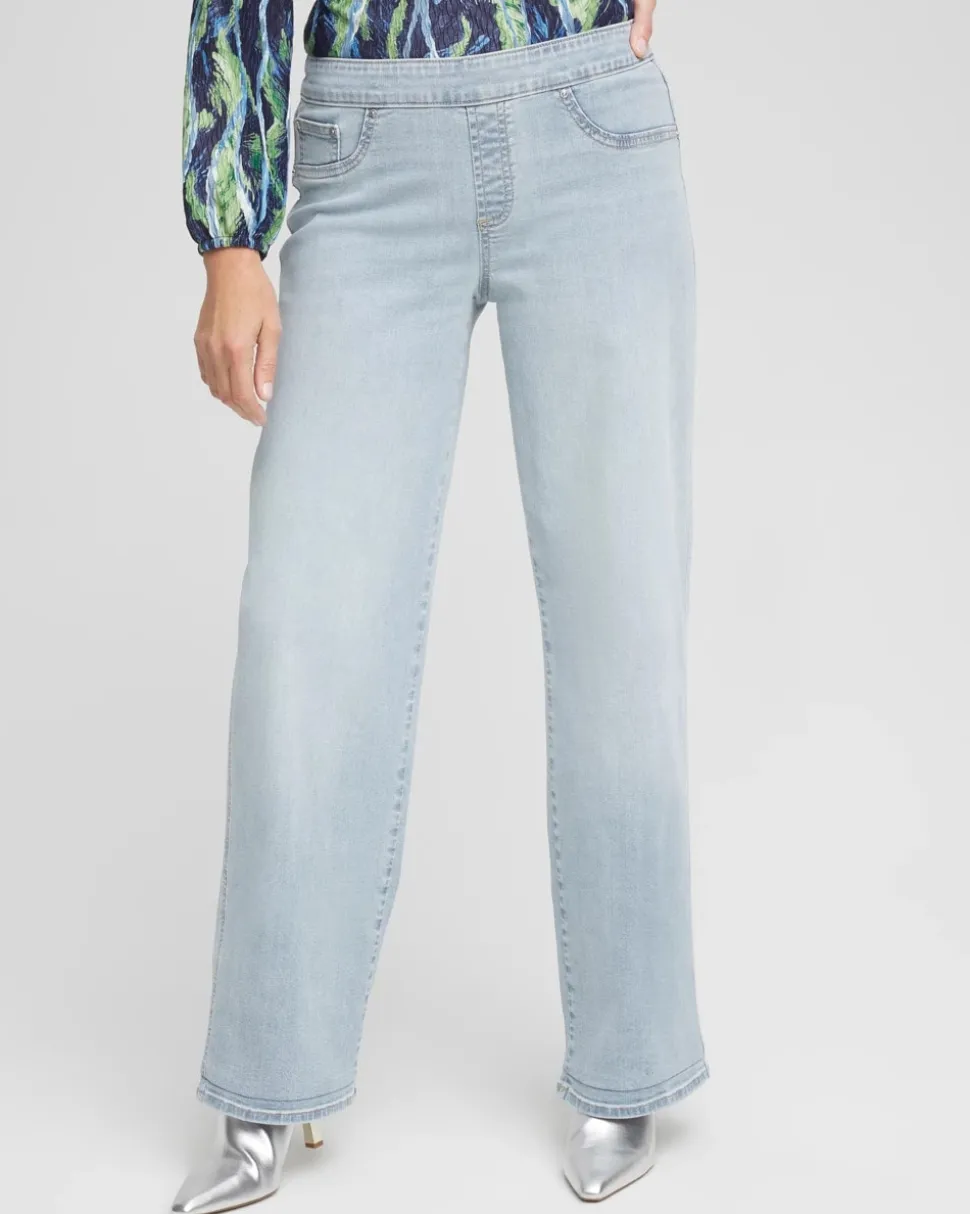 Pull On Wide Jean
