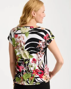 Refined Jersey Slub Button Tee