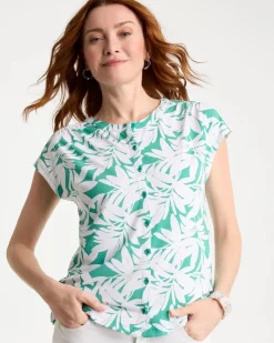Refined Palm Button Tee