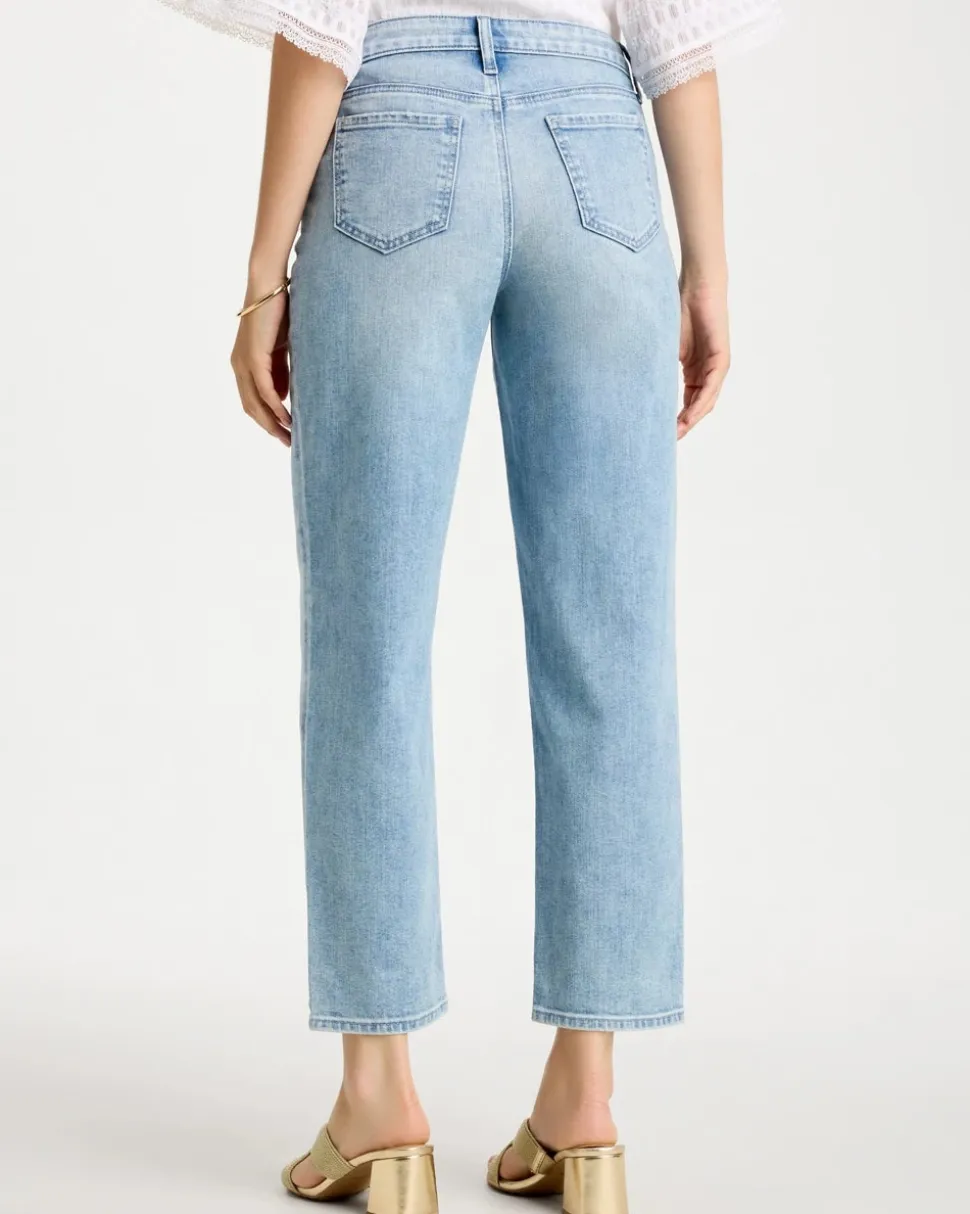 Relaxed Boyfriend Rolled Hem Jean
