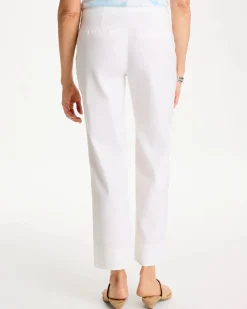 Relaxed Linen Crop Pant