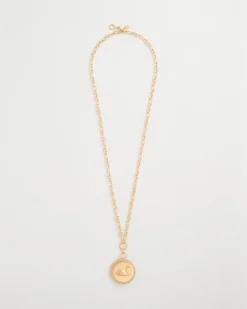 Reversible Swan Pendant Necklace