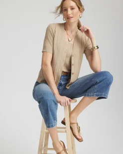 Rib Stitch Cardigan