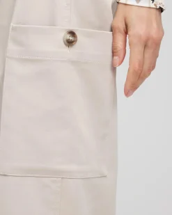Sateen Cargo Pants
