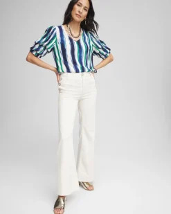 Satin Flare Pants