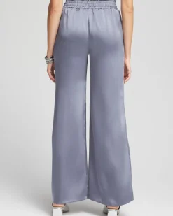 Satin Wide Leg Pants