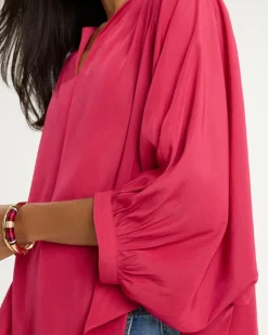 Sea Island Batwing Sleeve Blouse