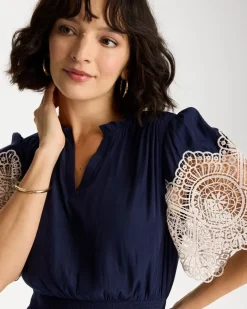 Sea Island Crinkled Midi Dress