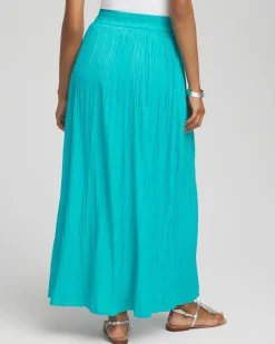 Sea Island Pull-On Maxi Skirt