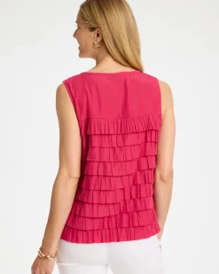 Sea Island Tiered Sleeveless Tank