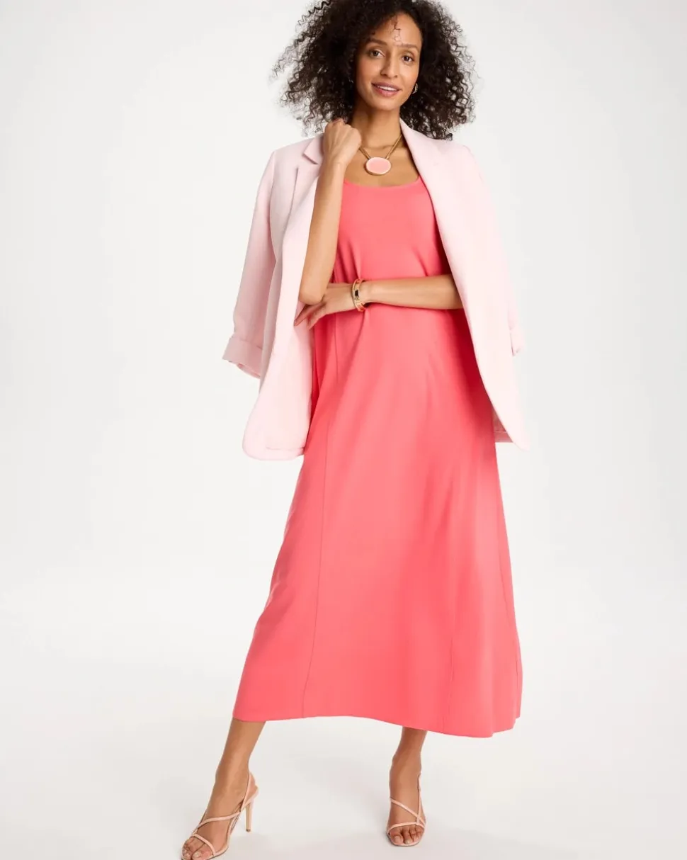 Seamed Knit Dress